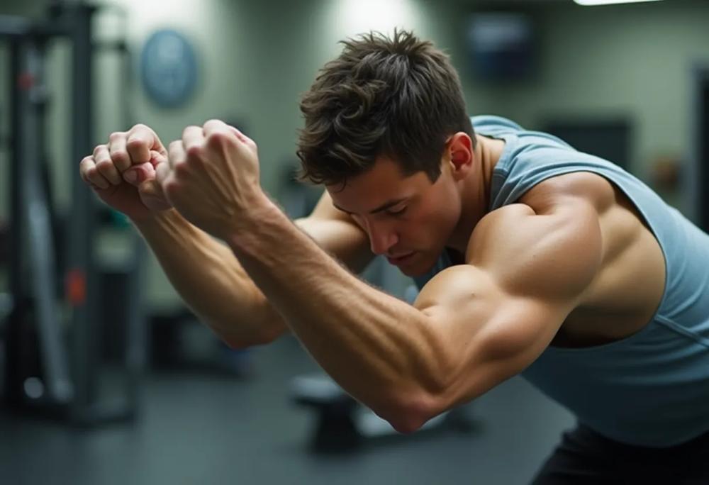Muscle flexing