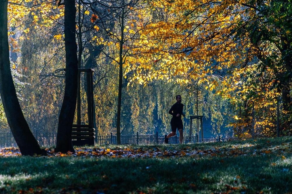 Runner breathing