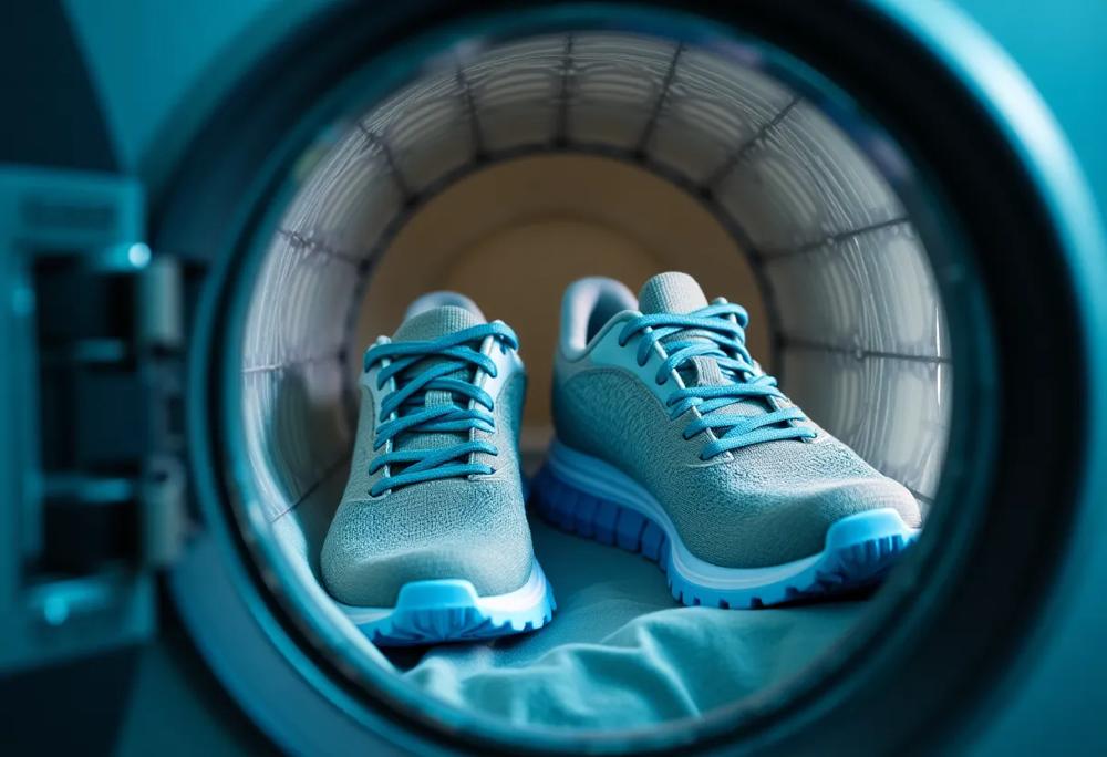 Washing shoes